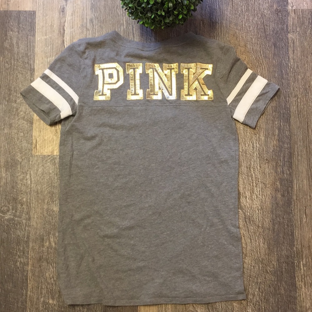 Victoria’s Secret pink graphic T-shirt